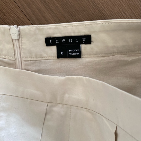 Theory Sarise Pleated A-line Skirt - Picture 9 of 10